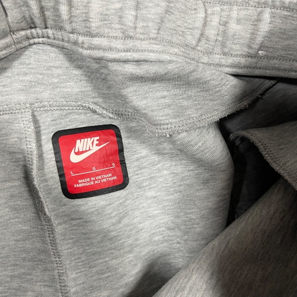 Nike Sportswear Tech Fleece Jogger Pants Mens Large L Gray Sweatpants 0913 - Picture 3 of 9